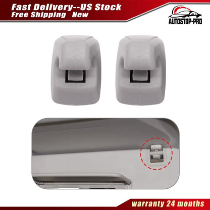 Pack of 2 Sun Visor Retainer Clips for Chevy Tahoe GMC Yukon (2000–2023) 15882854