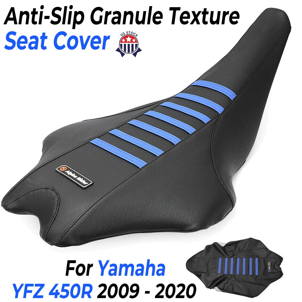 PVC Gripper Seat Cover for Yamaha YFZ450R (2009–2020) 09-20-YFZ-450F