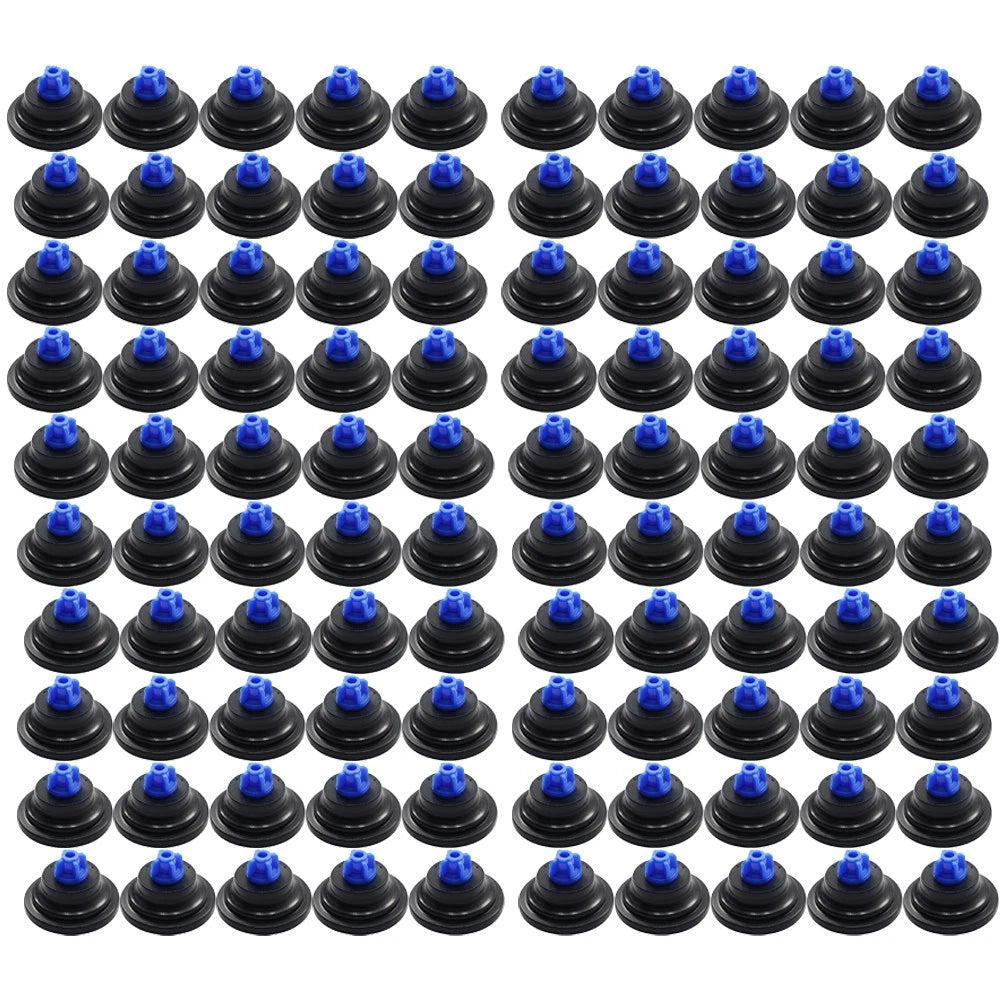 100Pack Blue Tip Diaphragm for Wascoma, Huebsch, Speed Queen, Unimac Washer