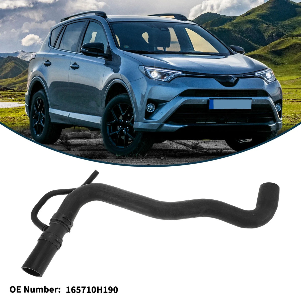 Radiator Hose No. 165710H190 for Toyota RAV4 2.0L (2009–2011)
