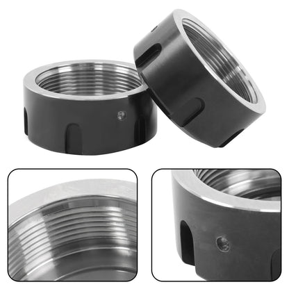 2X ER32UM Collet Clamping Nuts for CNC Milling Chuck Holder Lathe