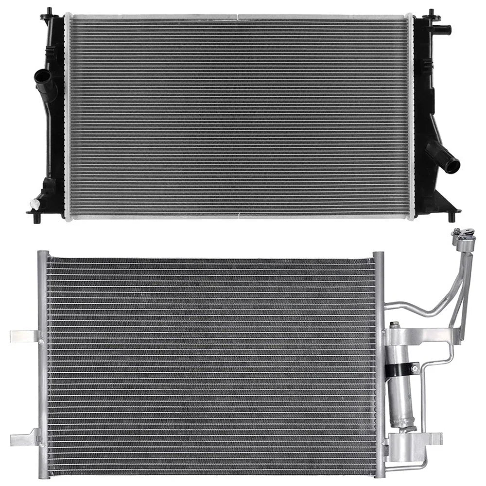 Aluminum Radiator & AC Condenser Cooling Kit for Mazda 5 (2006–2010)