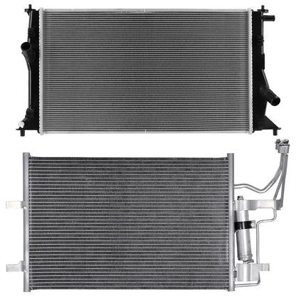 Aluminum Radiator & AC Condenser Cooling Kit for Mazda 5 (2006–2010)