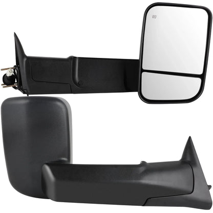 Power Heated Tow Mirrors for Dodge Ram 1500 (1998–2001), Ram 2500/3500 (1998–2002)