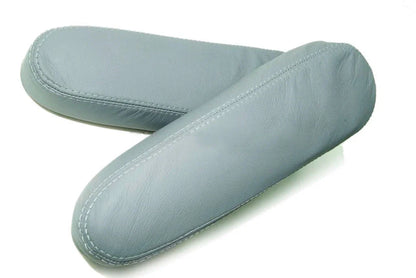 Front Seat Armrest for Nissan Armada Titan (2005–2015) Gray Leather Synthetic
