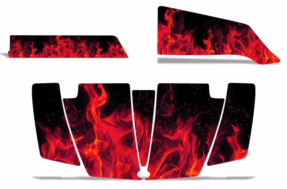 UTV Graphics Stickers Decals for Polaris Ranger 500 700 (2005–2008)