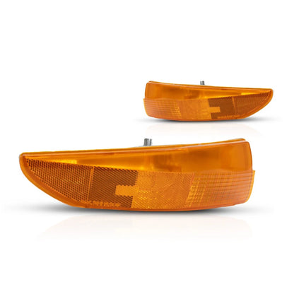 Parking/Signal/Marker Lights Pair for Chevy Camaro (1993–2002) GM2520146, GM2521146, PLX-M0-GM219-U000L