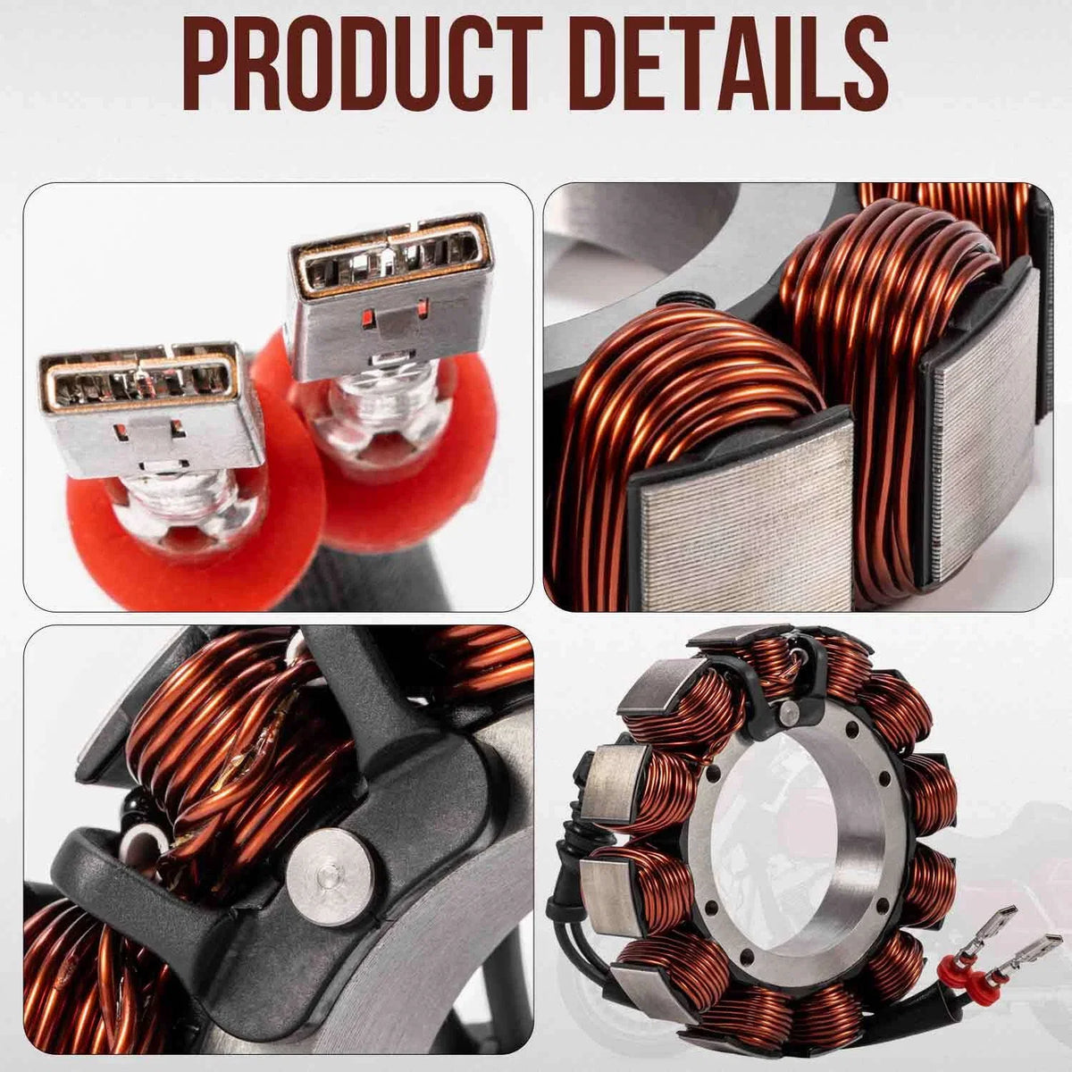 45Amp Stator for Harley FLTR FLHP FLHR Touring Models (2002–2005)