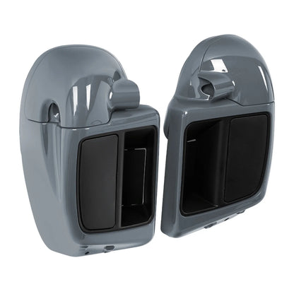 Vented Lower Fairings for Harley CVO Street Glide (2014–2023) Gunship Gray