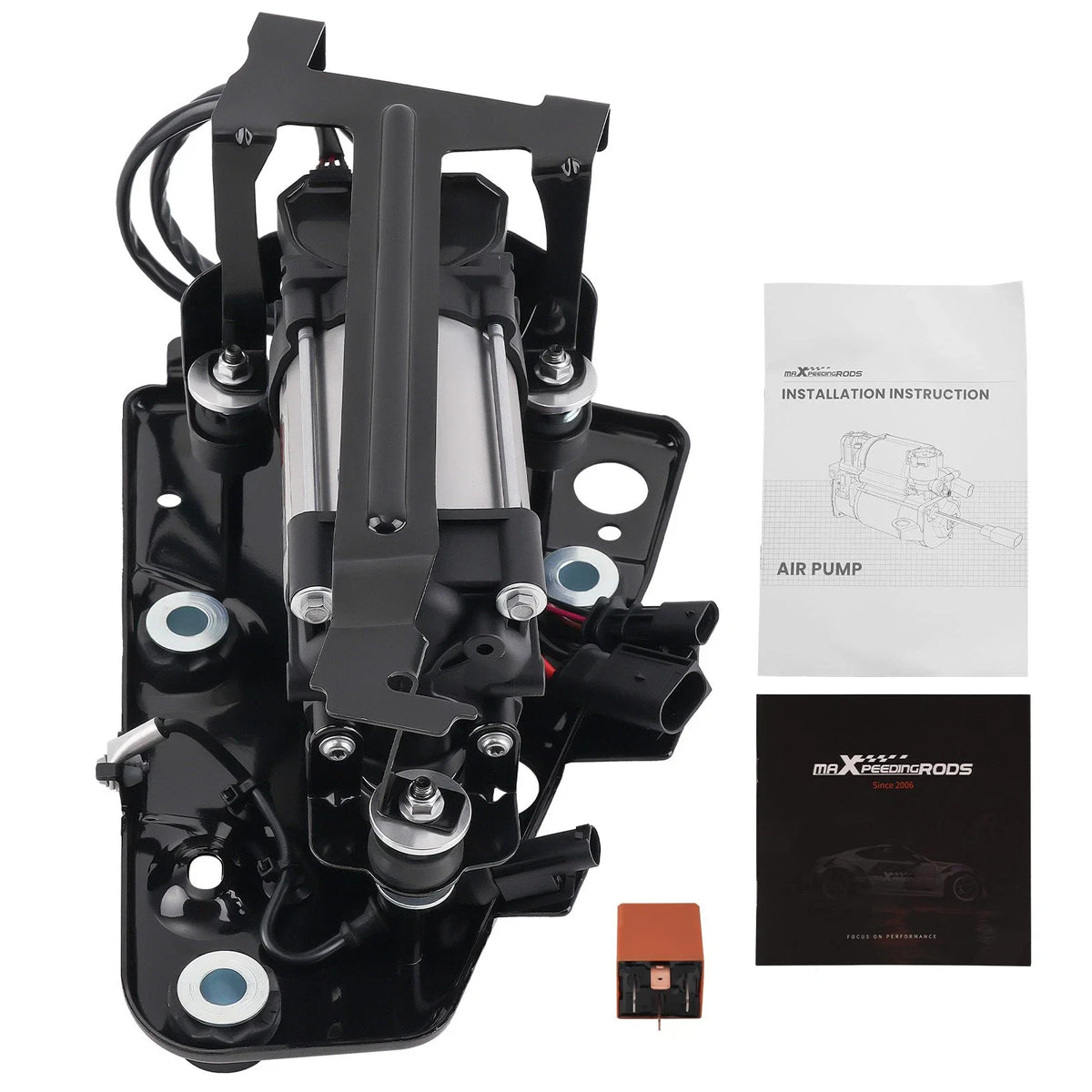 Air Suspension Compressor Pump with Bracket for Volvo XC90 (2016–2019) 32315091