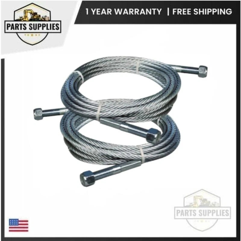 Set of 2 Equalizer Cables 33' 6" for Rotary Lift SPO12 (N39)