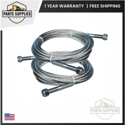 Set of 2 Equalizer Cables 33' 6" for Rotary Lift SPO12 (N39)