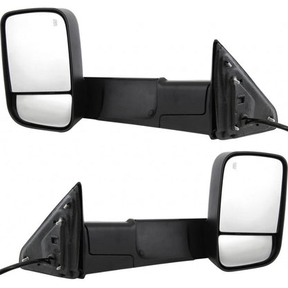 Set of 2 Towing Mirrors for Ram 1500 Classic (2019) PLX-M0-USA-DG96EL-S-CL360A72, CH1320350, CH1321350