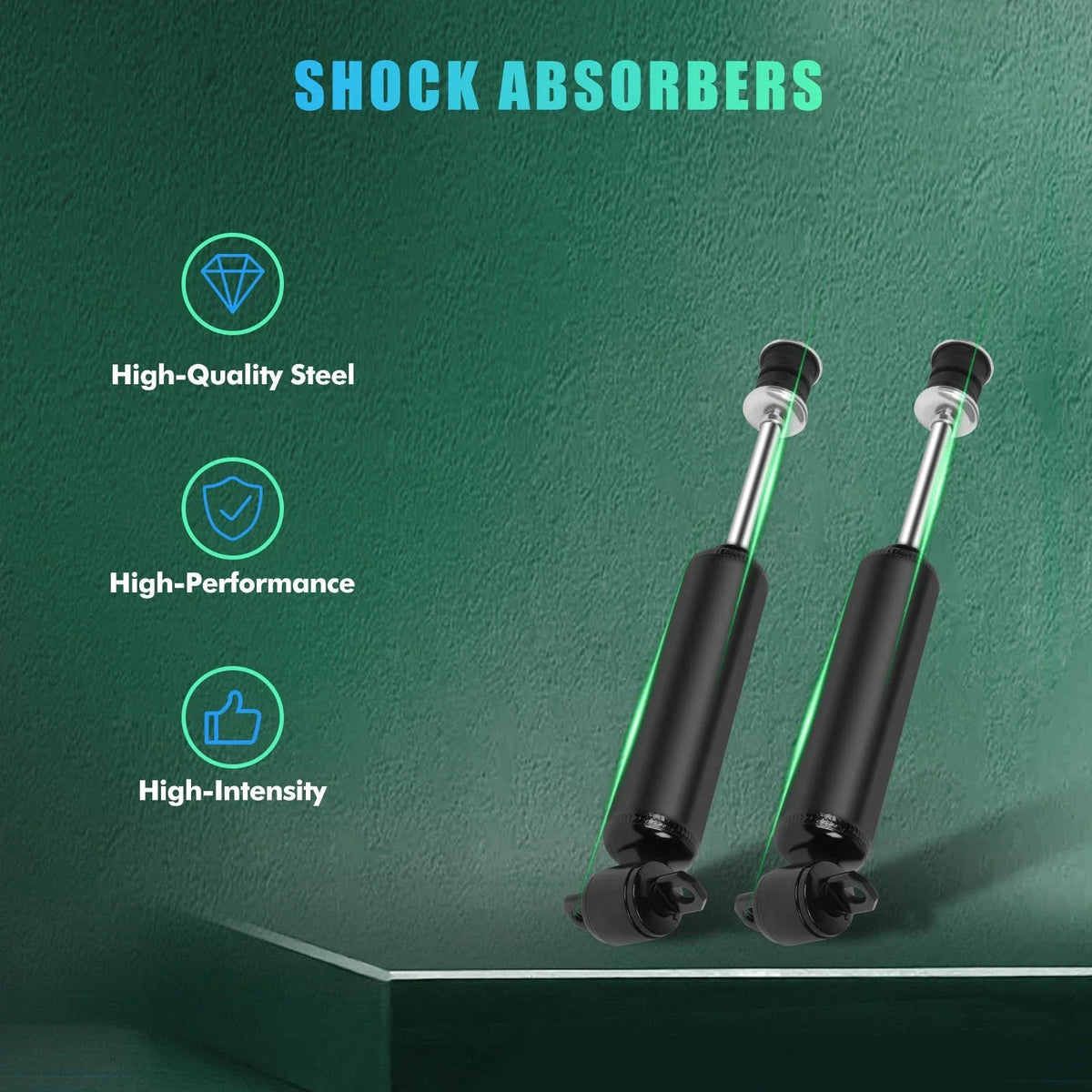 2X Front Shock Absorbers for S10 Blazer S15 Jimmy Sonoma Pickup (1983–2005)