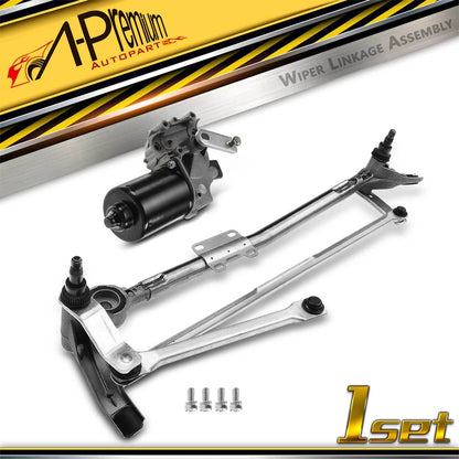 Front Windshield Wiper Linkage Assembly for BMW 328i (2012–2013) 61617161711, 602-000, 4848613
