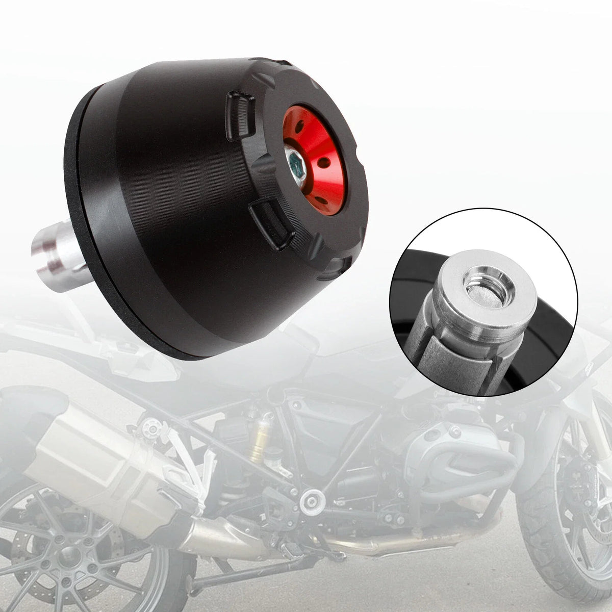 Rear Axle Fork Sliders for BMW R1200 R1300 (2024+) T9 Red