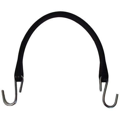 15" Rubber Tarp Strap/Bungee Cord Tie-Down for Flatbeds-Trailers