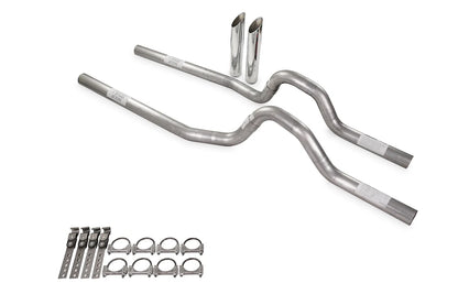 Dual Exhaust Kit 3" No Muffler Rear Exit for GM C/K 20 3/4 Ton (1973–1980)