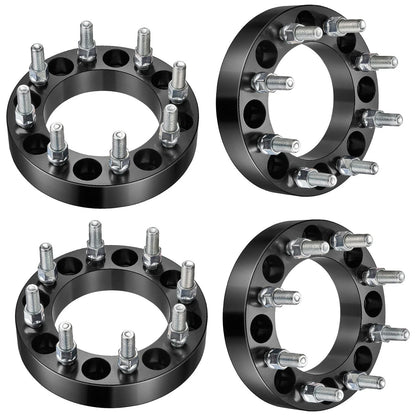 Wheel Spacers 4PCS 1.5 in 8x6.5 for Ram 2500 3500 & F-250 F-350 (9/16)