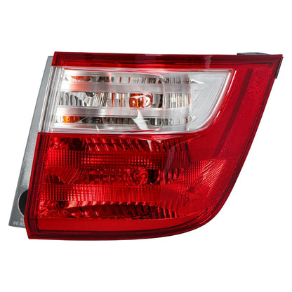 Right Passenger Side Red Tail Light for Honda Odyssey (2011–2013) Halogen