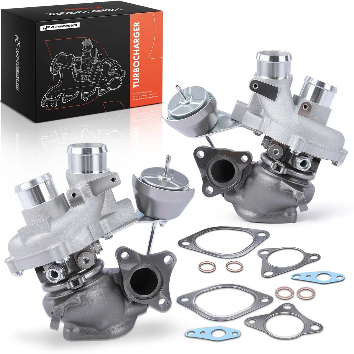 2X Turbocharger for Ford F-150, Expedition (2013–2016) DL3E6C879AF, DL3E6K682AF