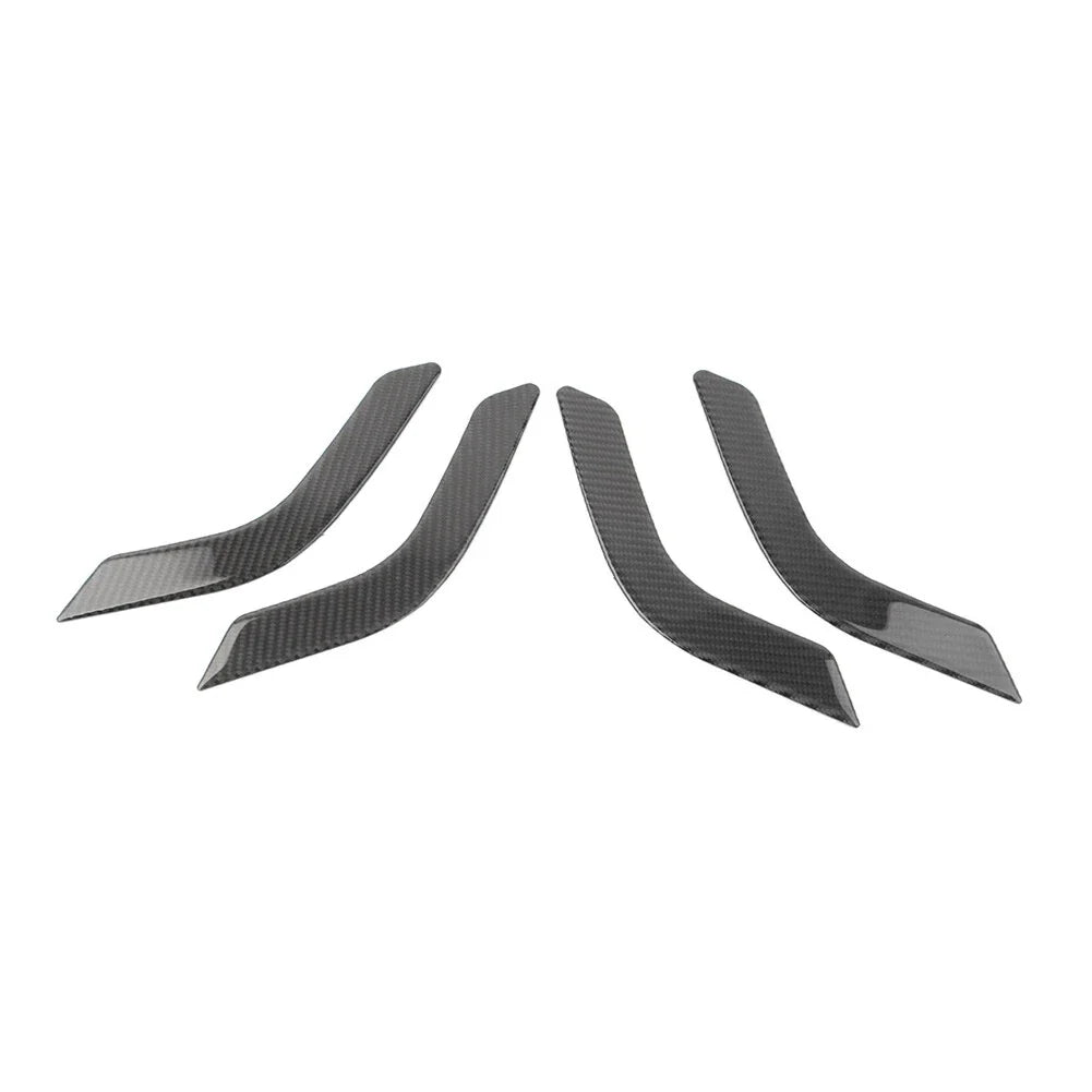 Set of 4 Black Door Handle Cover Trim for Jeep Wrangler JK (2011–2017)