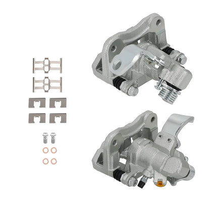 Rear Brake Caliper Pair for Honda Civic 2.0L (2006–2008) with Bracket