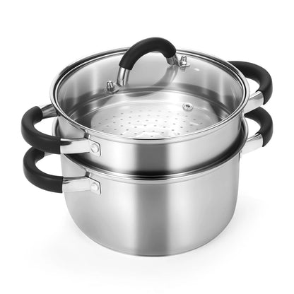 3.2QT Steamer for Cooking (Stainless Steel)