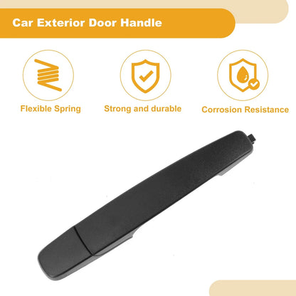 Rear Door Handle No. 8S4Z5422088AA for Nissan Frontier (2001–2004) Black