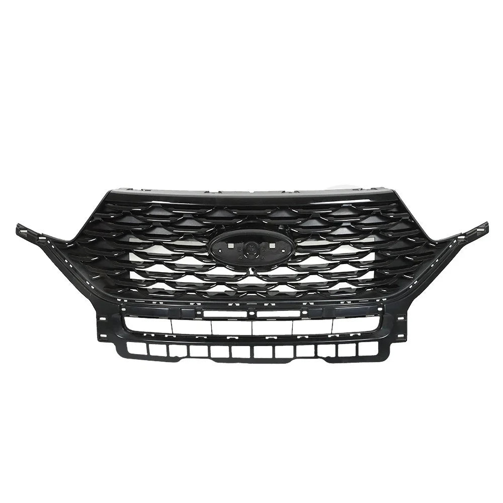 Gloss Black Front Center Mesh Grille for Ford Explorer (2020–2022)