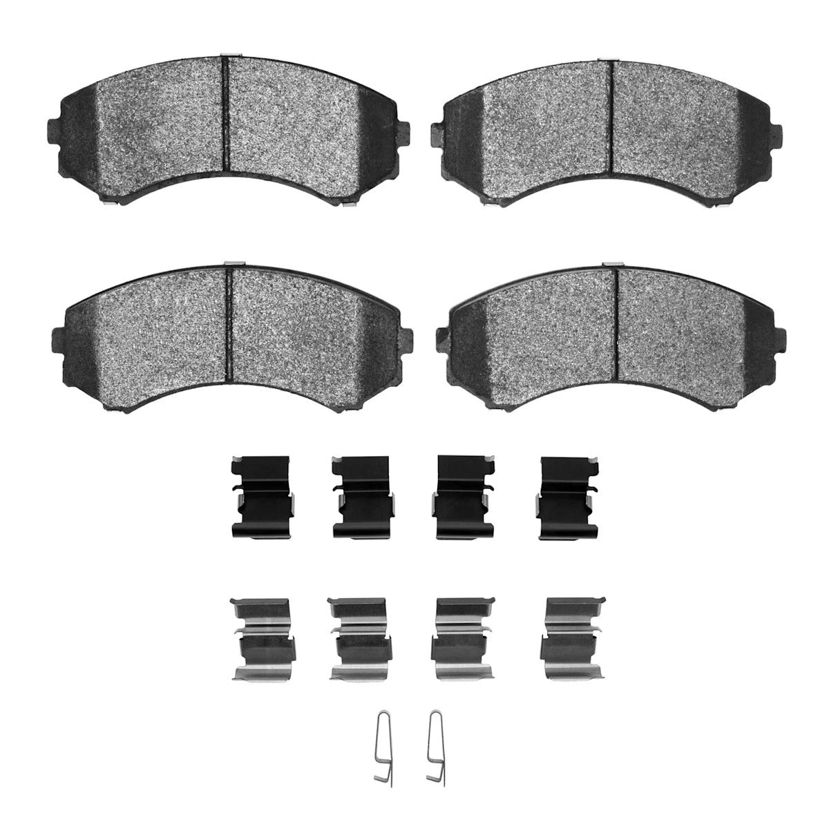 2X Front Brake Pad Set for Mazda MPV (1992–1993) 2551-0550-01