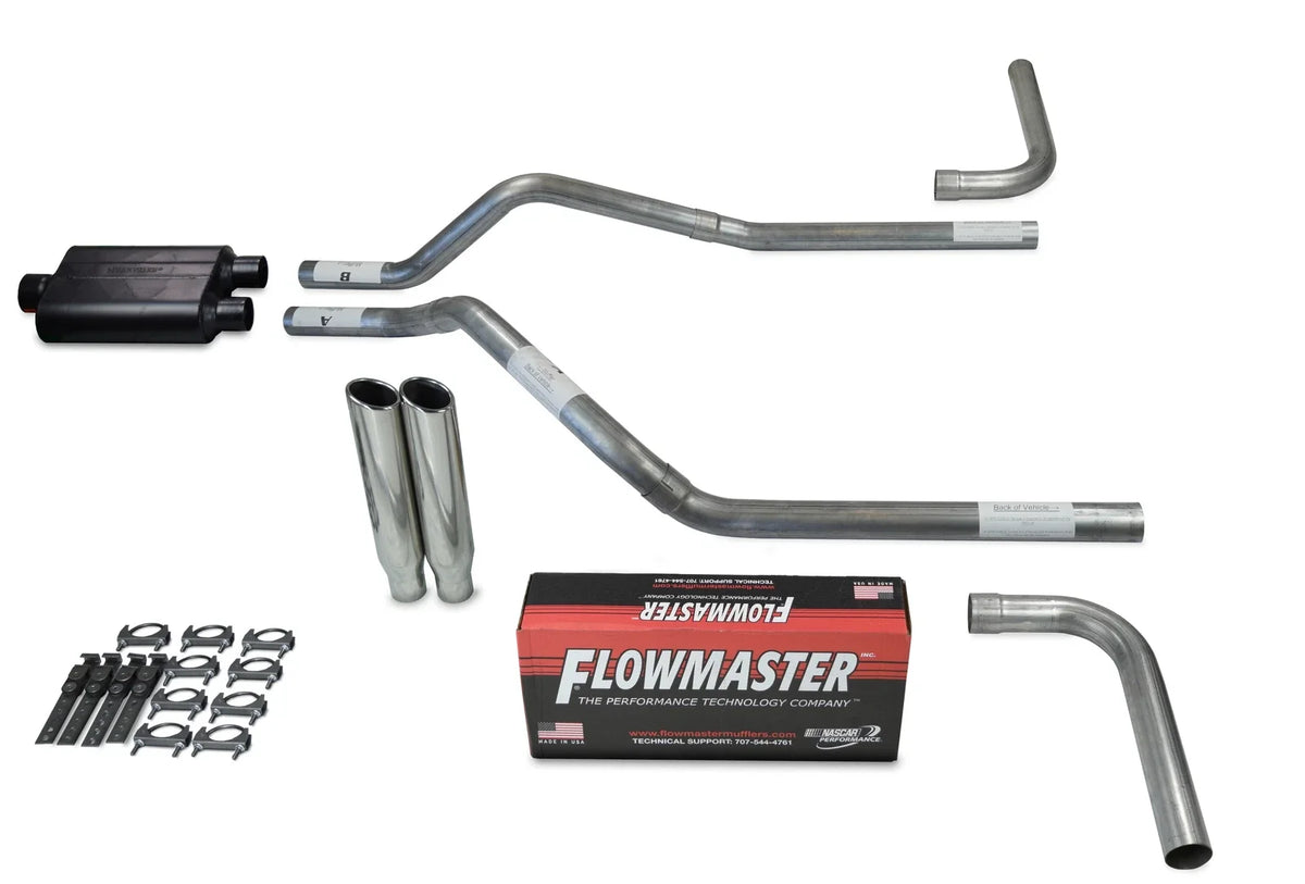 Dual Exhaust Kit for Chevy Blazer (1992–1994) - Flowmaster 40 Series, 2.5"