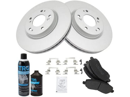 Brake Pad and Rotor Kit for Mitsubishi Lancer (2008–2014) 29325FVCM