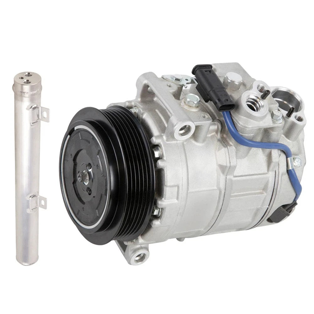 AC Compressor & A/C Drier for Mercedes GL550 (2014) 61-93967R2, 0008309200, 0022309711