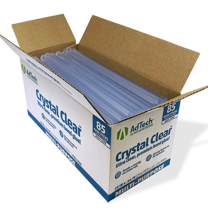 10" Hot Glue Sticks for Automotive Applications (Clear, Set of 85)