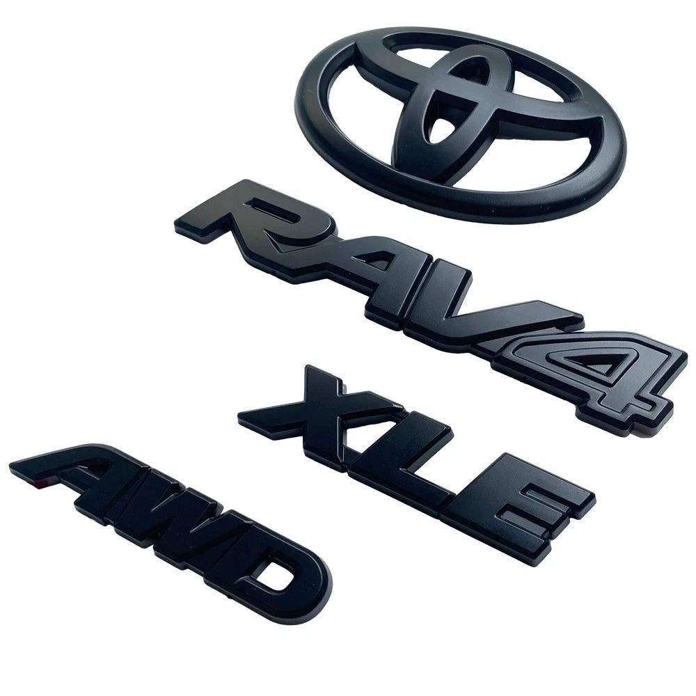 Overlay Rear Emblems Kit for Rav4 XLE AWD (2019–2025) PT948-42193-02