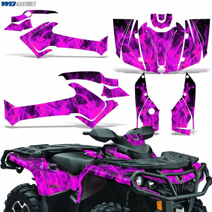 ATV Graphics Kit Decal for Can-Am Outlander 500/650/800/1000 (2013–2023)