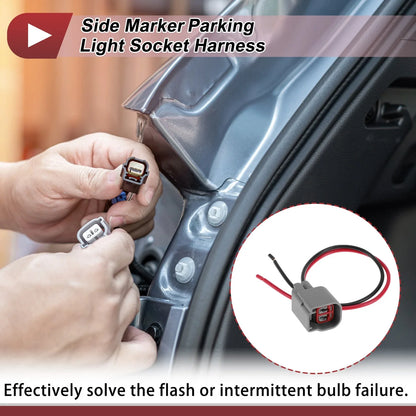 Side Marker Light Socket Wiring for Ford Mustang (No. 6R3Z13411BA)