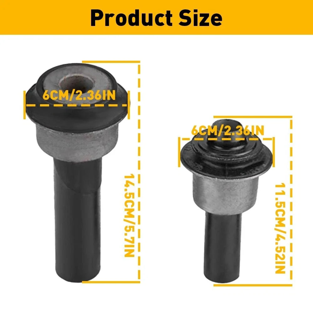 4X Front Subframe Crossmember Bushing for Nissan Rogue Juke Leaf (2011–2015)