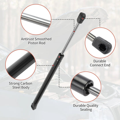 2X Front Hood Lift Supports Gas Strut for Nissan Murano (2009–2014)
