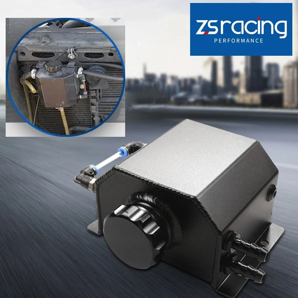 Aluminum Radiator Coolant Overflow Bottle for