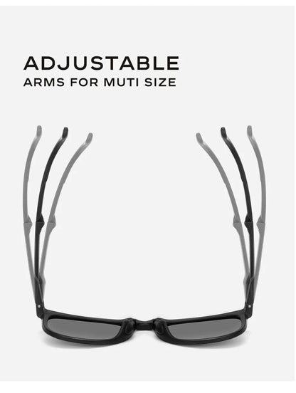 Polarized Folding Sunglasses for Women - Oversized Fashion Eyewear