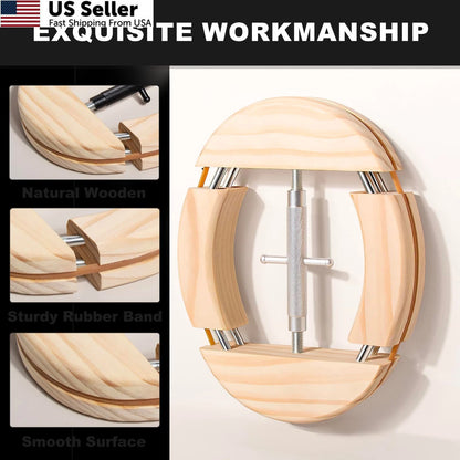 Set of 4 Way Hat Stretchers for Cowboy Hats (Large)