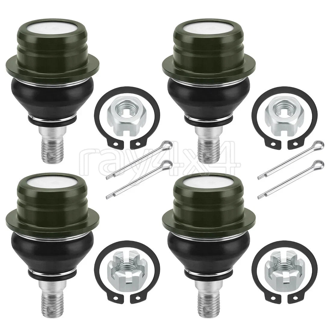 4 Ball Joint Kit for Suzuki LT-A700X King Quad 700 (2005–2007) Upper Lower