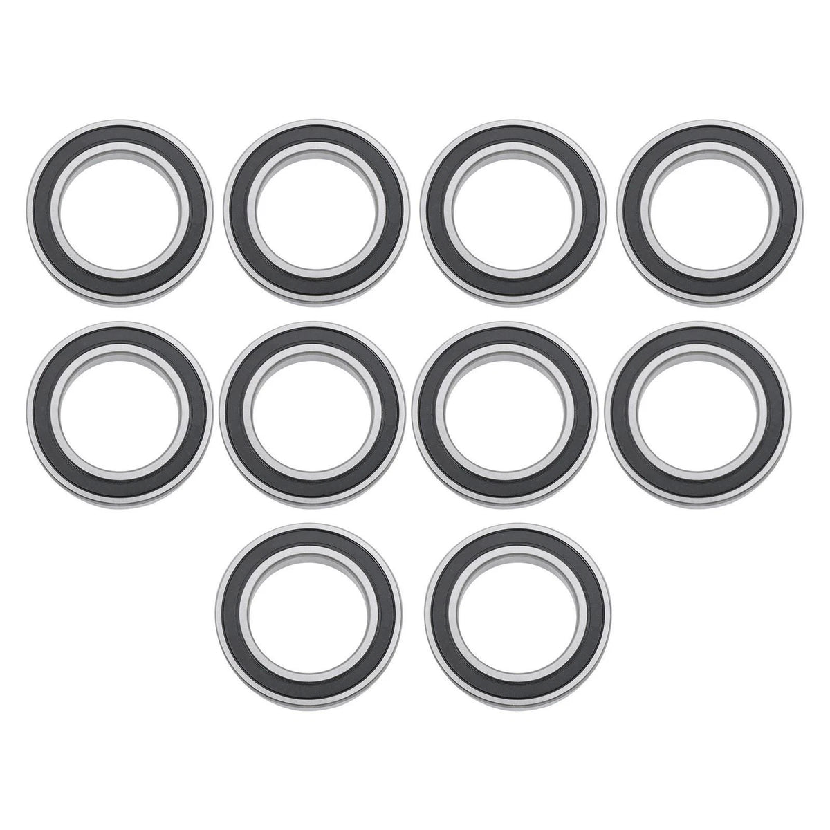 10Pcs 6010-2RS Deep Groove Ball Bearing for CNC (Pre-Lubricated)