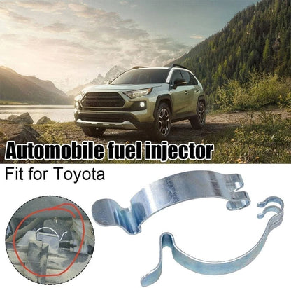 Set of 4 Silver Air Filter Cleaner Housing Box Lid Spring Clip Clamps for Car
