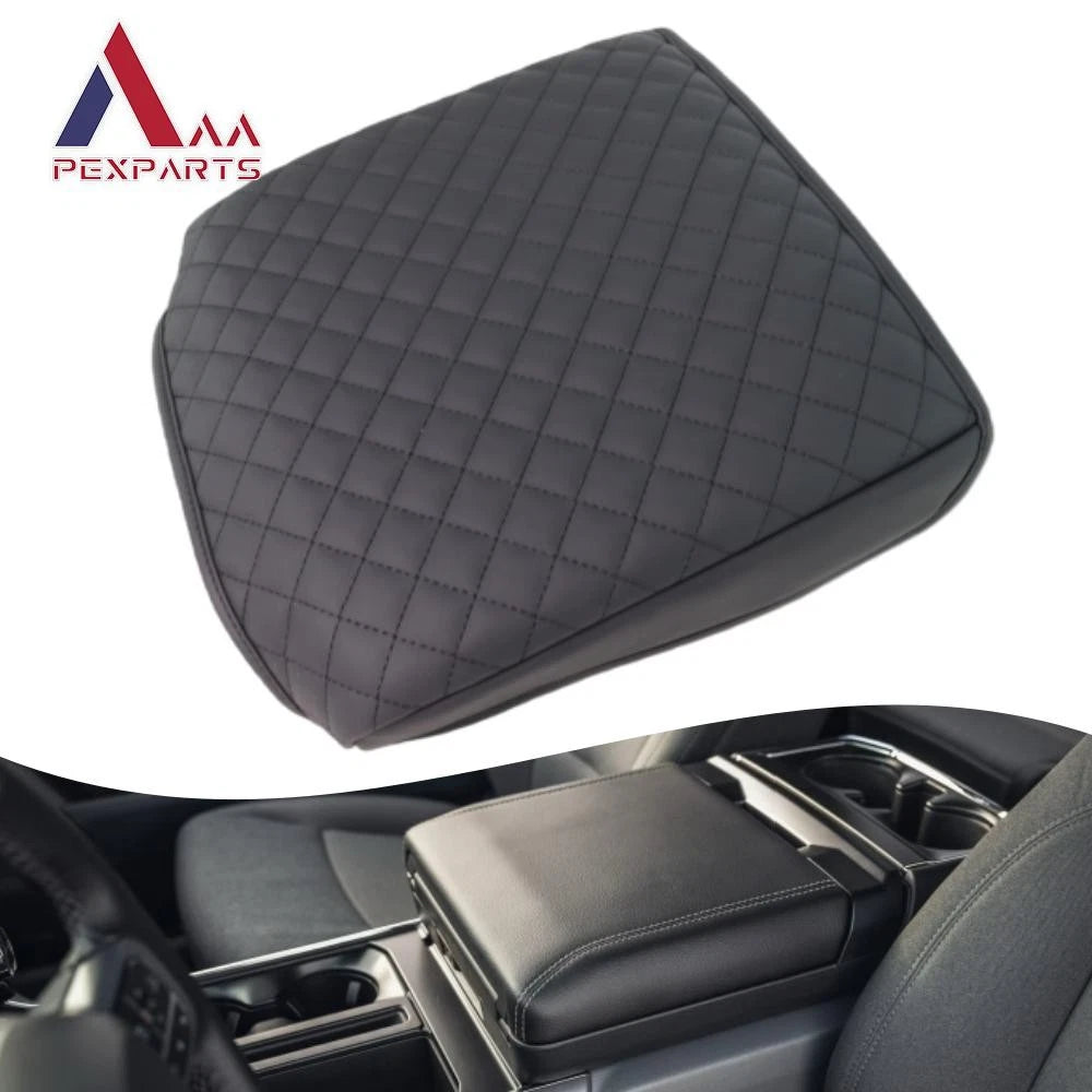 Leather Center Console Cover for F150 (2021–2026) / F150 Lightning (2022–2026)