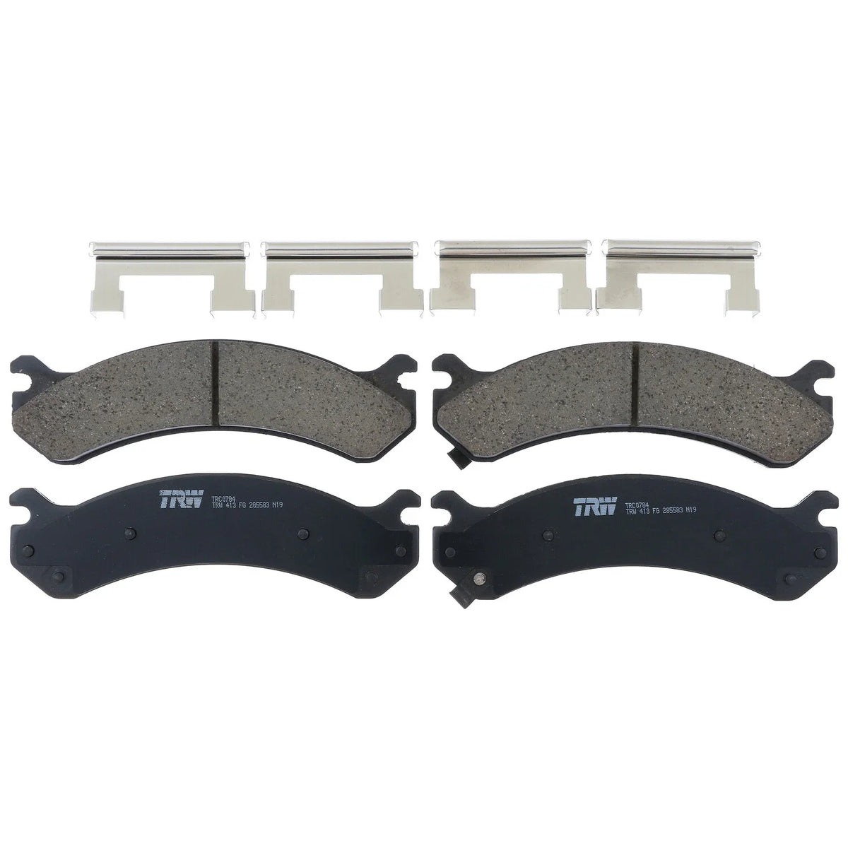 Front Brake Kit 305mm Rotors TRW Ceramic Pads for Silverado Sierra 1500 (2007–2013)