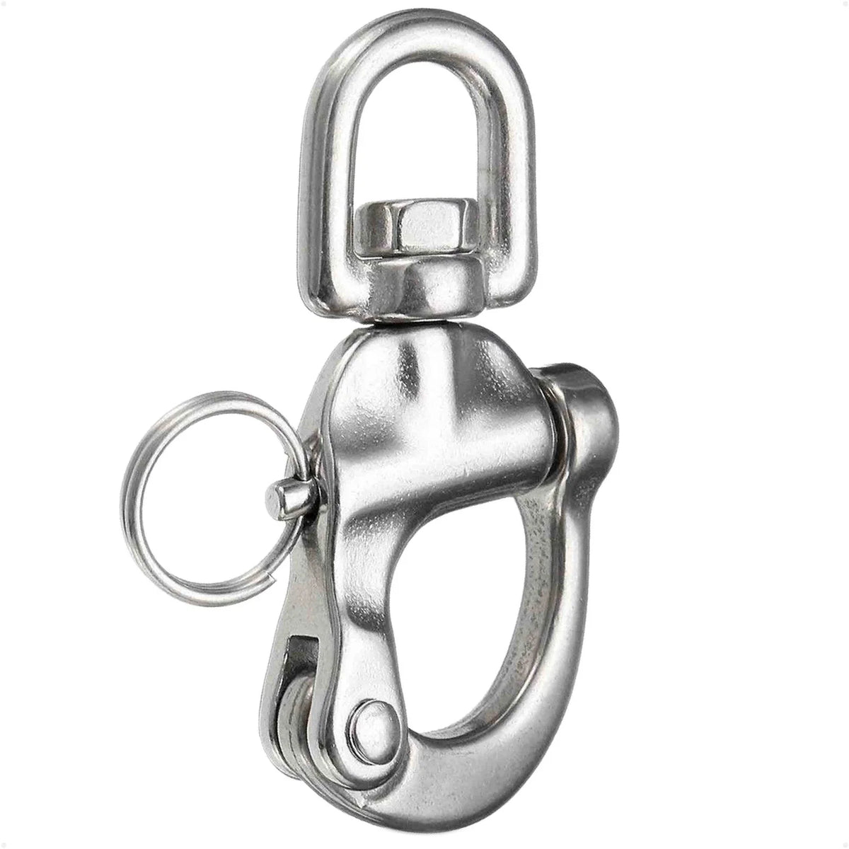 3.5" Swivel Eye Snap Shackle Quick Release for Sailing Boat