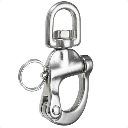 3.5" Swivel Eye Snap Shackle Quick Release for Sailing Boat